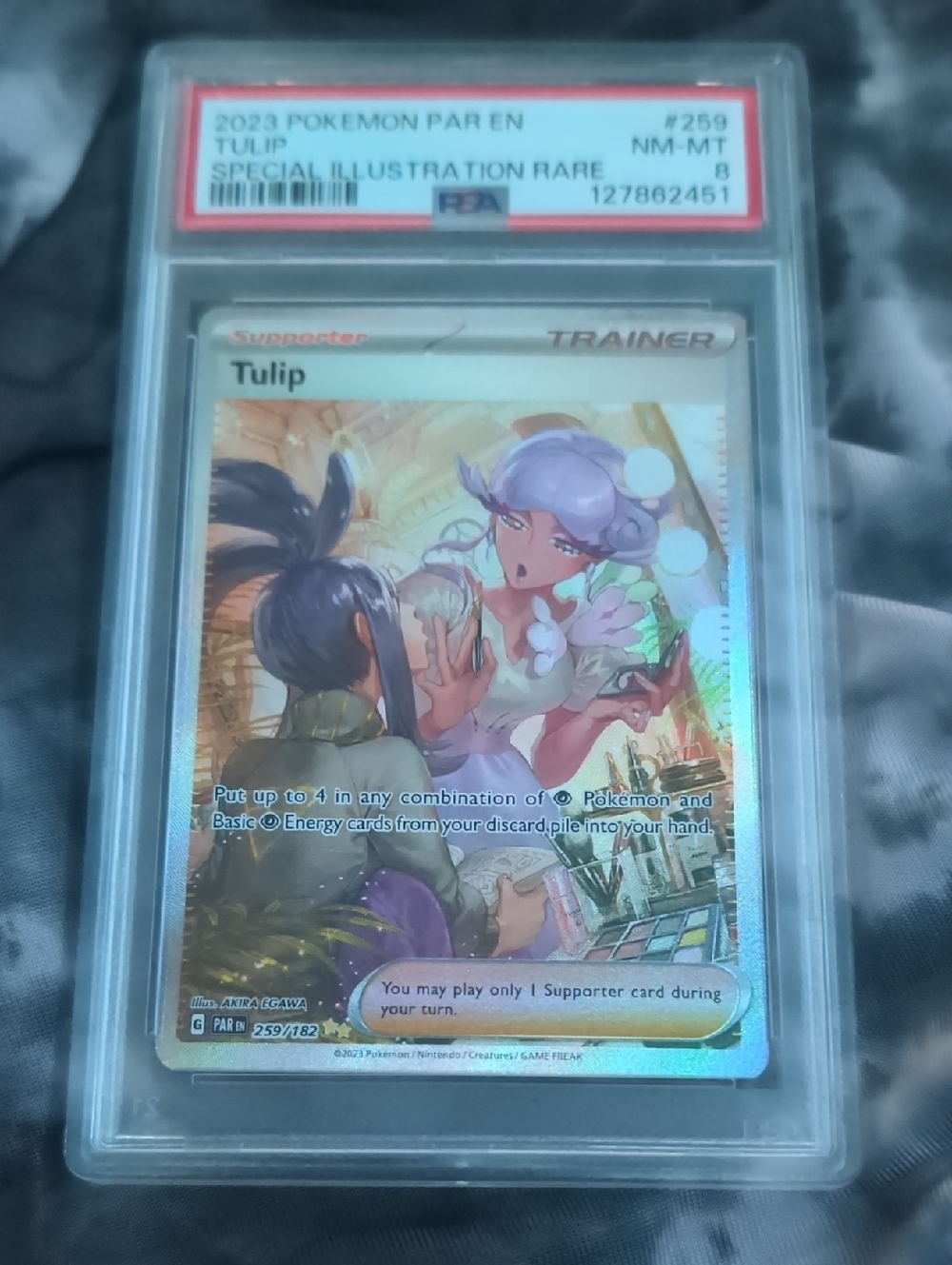 Pokemon Tulip Special Illustration Rare - Purple, Pink, Green, Gold Holo
